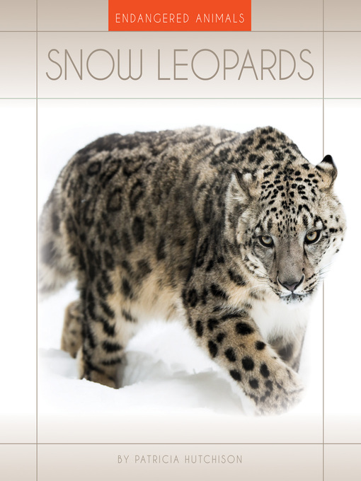 Title details for Snow Leopards by Patricia Hutchison - Available